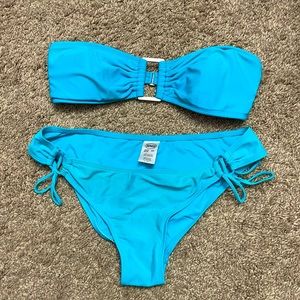 Wings Blue 2 Piece Bikini Set